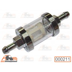 Filtre essence chrome 1/4"...