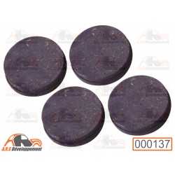 4 Plaquettes pour frein à...