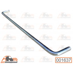 Béquille de coffre chromée...