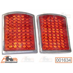 2 Catadioptres en plastique...