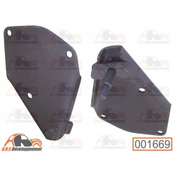 2 Platines pour fixation...