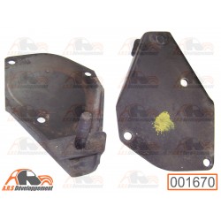 2 Platines pour fixation...