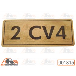 Monogramme autocollant...