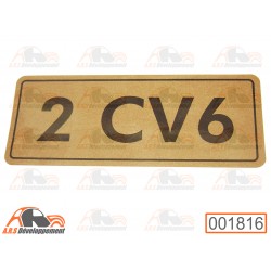 Monogramme autocollant...