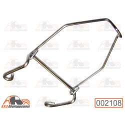 Entrebâilleur court en INOX...