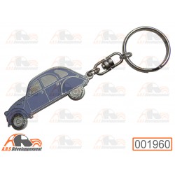 Porte clé Citroën 2CV Bleu...