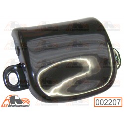 Verrou inox peint en noir...