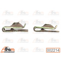 2 Agrafes fixation panneau...