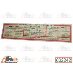 Autocollant pour pare...