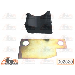 Caoutchouc + contre plaque...