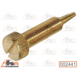 Vis réglage richesse...