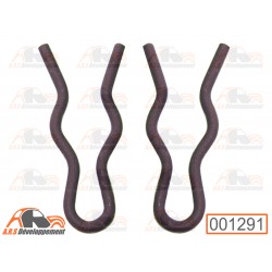 2 Agrafes pour axe de...