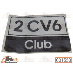 Monogramme autocollant de...