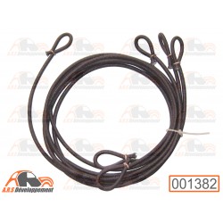 3 Élastiques noirs pour...