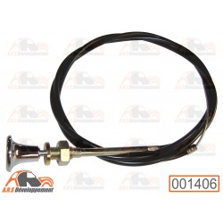 Tirette chrome câble de...