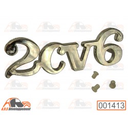 Monogramme chrome + 3...