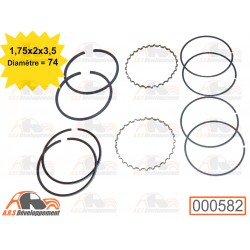 Kit segments 1,75x2x3,5...