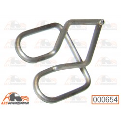 6 Agrafes pour baguette de...