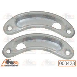 2 Enjoliveurs de poignée de...