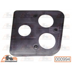 Platine noire pour support...