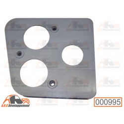 Platine grise pour support...