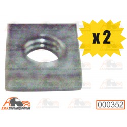 2 Écrous fixation...